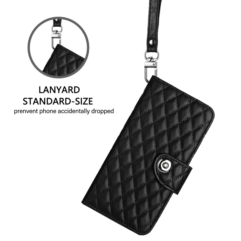 For Samsung Galaxy A16 5G Case YB Imprinting Series-8 Leather Wallet Phone Cover with 7 Card Slots