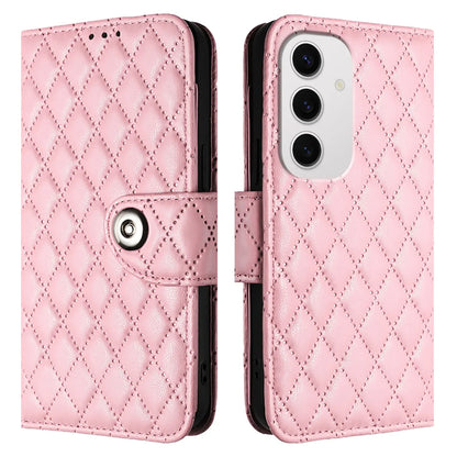 For Samsung Galaxy S24 FE Case YB Imprinting Series-8 Leather Wallet Phone Cover with 7 Card Slots