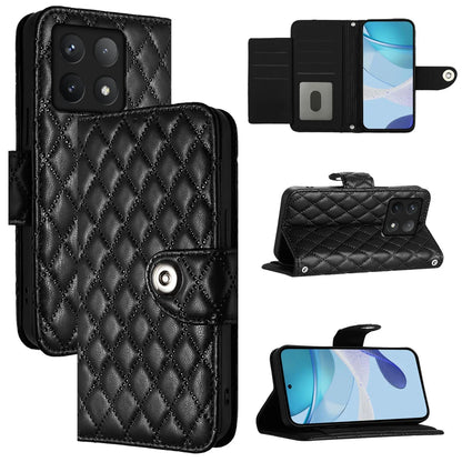 For Xiaomi 14T Case YB Imprinting Series-8 Leather Wallet Phone Cover with 7 Card Slots