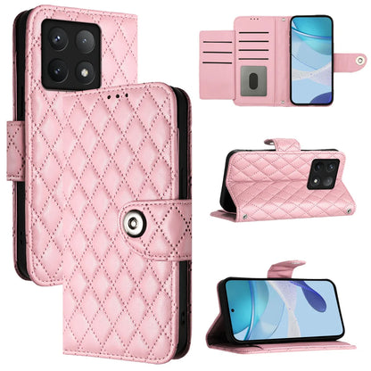 For Xiaomi 14T Case YB Imprinting Series-8 Leather Wallet Phone Cover with 7 Card Slots