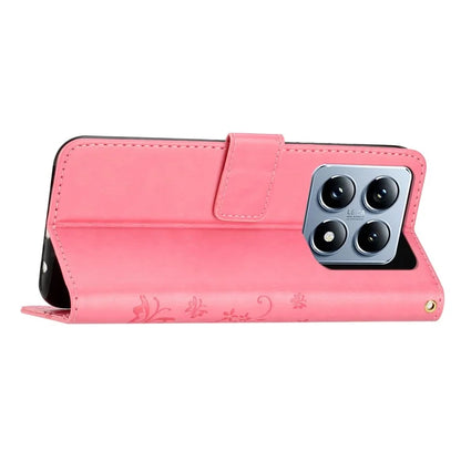 For Xiaomi 14T Case Pattern Imprint PU Leather Phone Wallet Cover with Strap