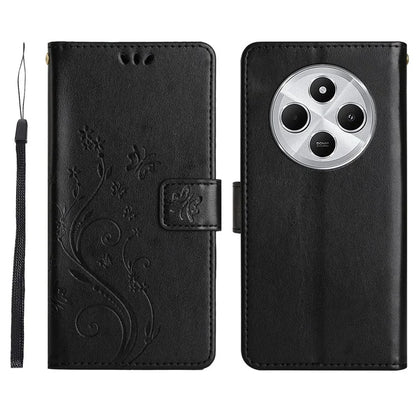 For Xiaomi Redmi 14C 4G Case Pattern Imprint PU Leather Phone Wallet Cover with Strap