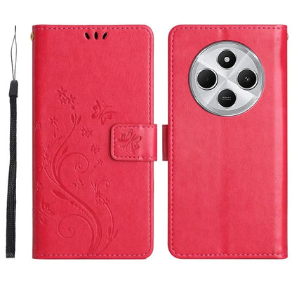 For Xiaomi Redmi 14C 4G Case Pattern Imprint PU Leather Phone Wallet Cover with Strap