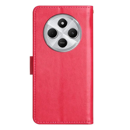 For Xiaomi Redmi 14C 4G Case Pattern Imprint PU Leather Phone Wallet Cover with Strap