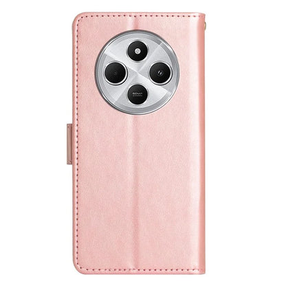 For Xiaomi Redmi 14C 4G Case Pattern Imprint PU Leather Phone Wallet Cover with Strap