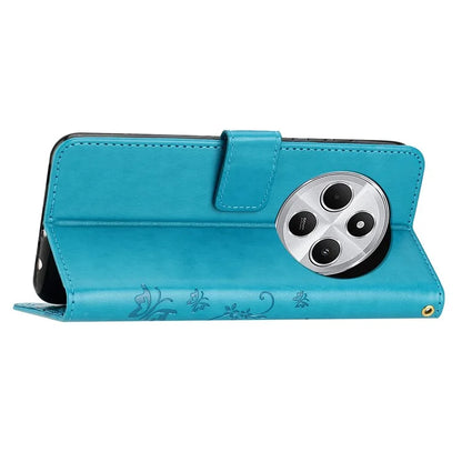 For Xiaomi Redmi 14C 4G Case Pattern Imprint PU Leather Phone Wallet Cover with Strap