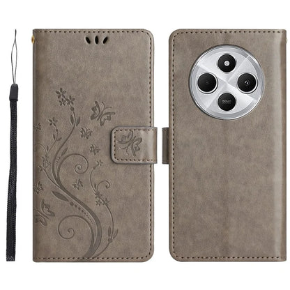For Xiaomi Redmi 14C 4G Case Pattern Imprint PU Leather Phone Wallet Cover with Strap