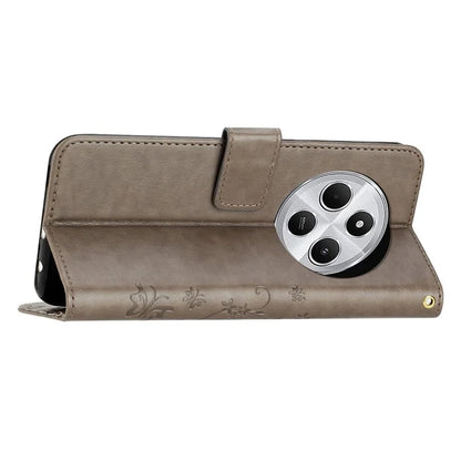 For Xiaomi Redmi 14C 4G Case Pattern Imprint PU Leather Phone Wallet Cover with Strap
