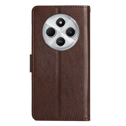 For Xiaomi Redmi 14C 4G Case Pattern Imprint PU Leather Phone Wallet Cover with Strap