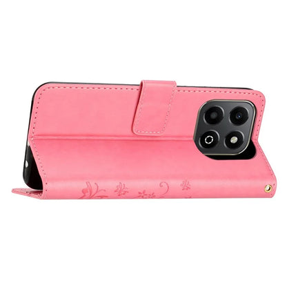 For Honor 200 Smart 5G Case Pattern Imprint PU Leather Phone Wallet Cover with Strap