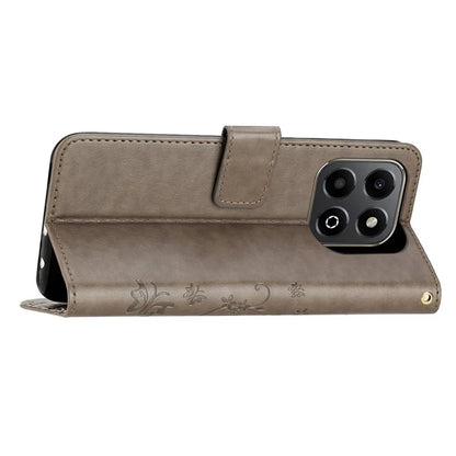 For Honor 200 Smart 5G Case Pattern Imprint PU Leather Phone Wallet Cover with Strap