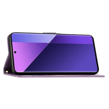 For Honor 200 Smart 5G Case Pattern Imprint PU Leather Phone Wallet Cover with Strap