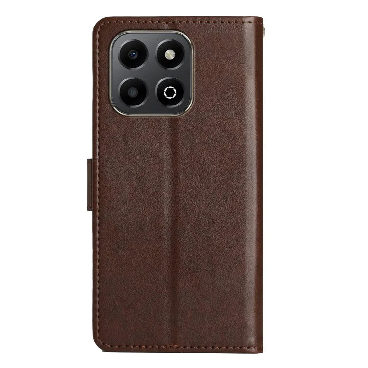 For Honor 200 Smart 5G Case Pattern Imprint PU Leather Phone Wallet Cover with Strap