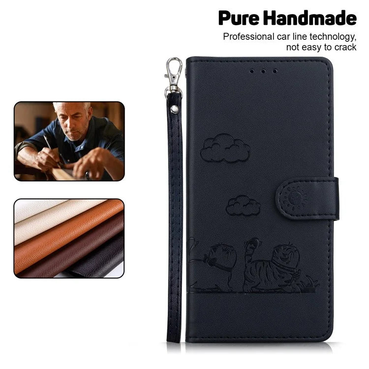 For OnePlus Nord 4 Case RFID Blocking Kitten Pattern TPU+PU Leather Phone Cover