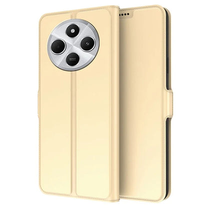 For Xiaomi Poco C75 4G / Redmi 14C 4G Case Shockproof TPU Inner Shell Leather Phone Cover Card Slot