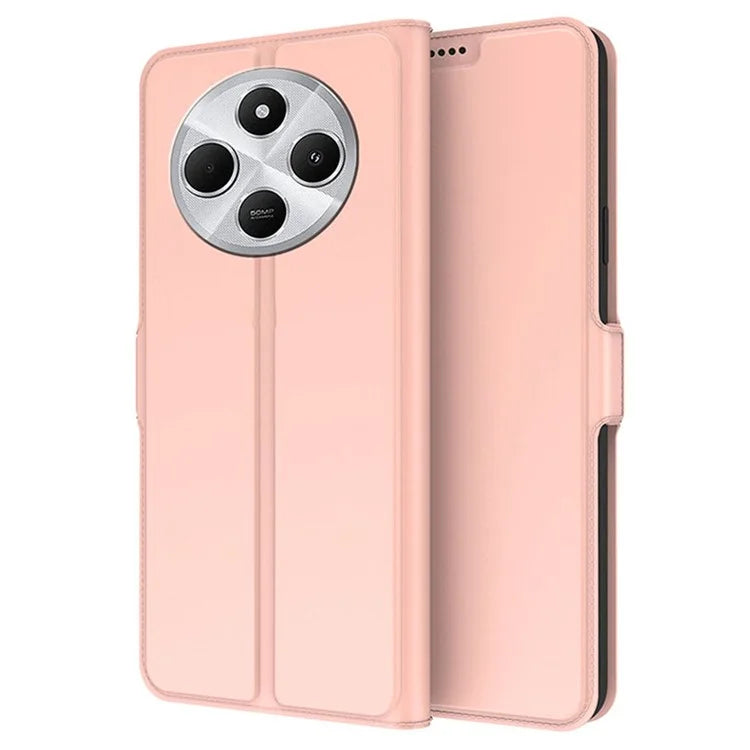 For Xiaomi Poco C75 4G / Redmi 14C 4G Case Shockproof TPU Inner Shell Leather Phone Cover Card Slot