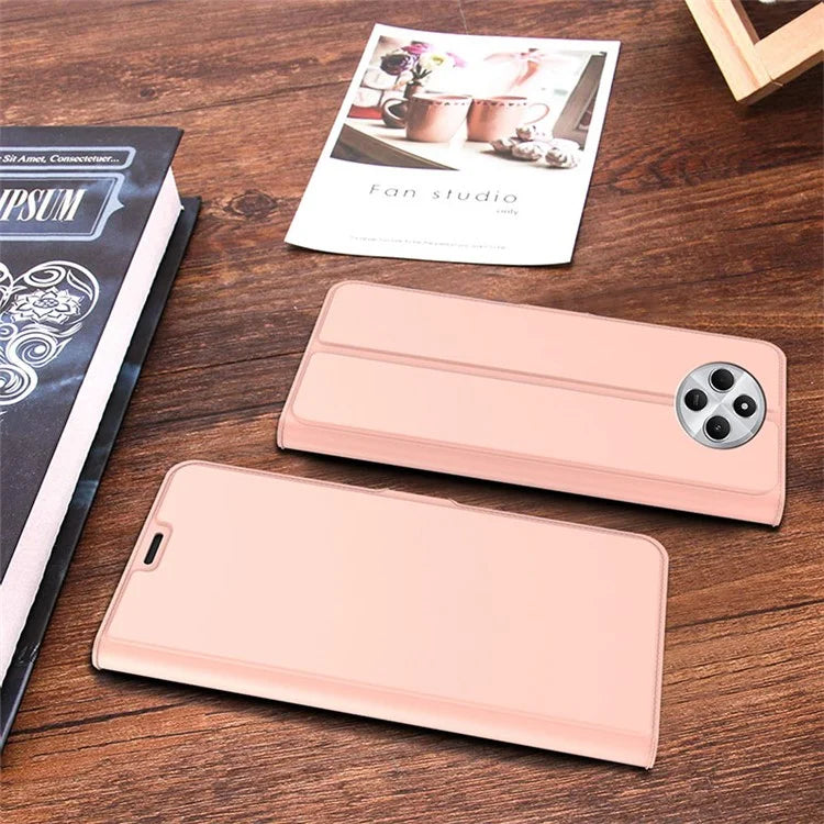 For Xiaomi Poco C75 4G / Redmi 14C 4G Case Shockproof TPU Inner Shell Leather Phone Cover Card Slot