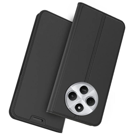 For Xiaomi Poco C75 4G / Redmi 14C 4G Case PU Leather Phone Cover with Card Holder Stand Magnetic Closure