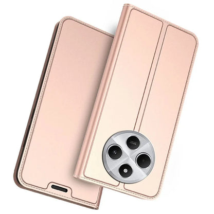 For Xiaomi Poco C75 4G / Redmi 14C 4G Case PU Leather Phone Cover with Card Holder Stand Magnetic Closure