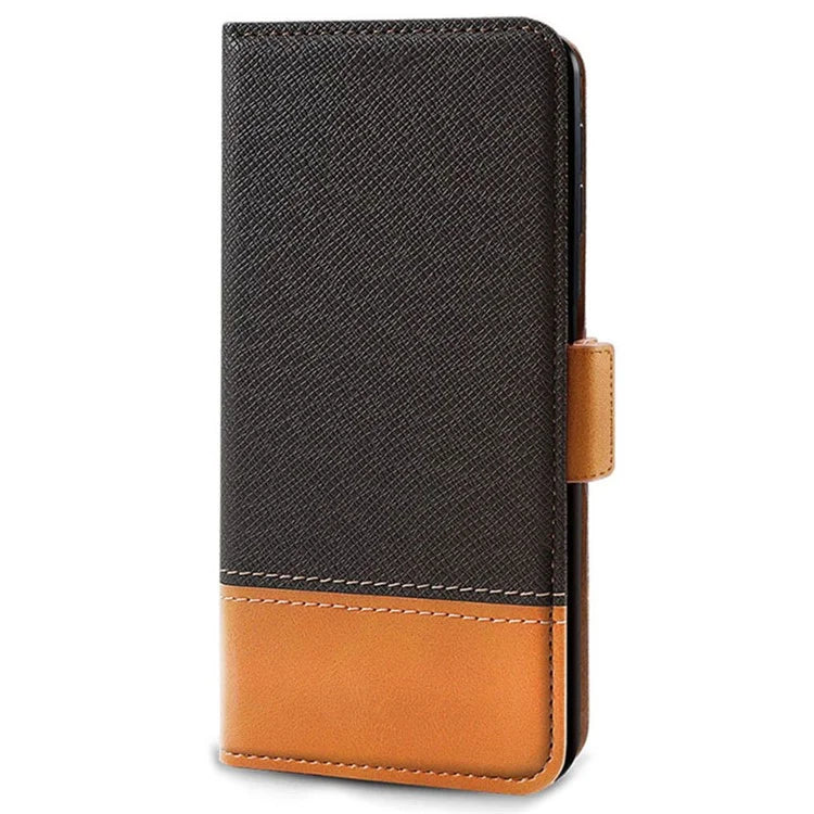 For Xiaomi Poco C75 4G / Redmi 14C 4G Case Color Splicing PU Leather Wallet Phone Cover
