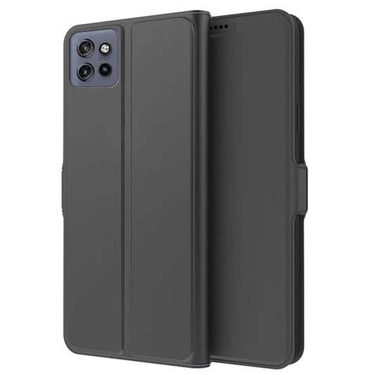 For Motorola Edge 50 Neo 5G Case Shockproof TPU Inner Shell Leather Phone Cover Card Slot