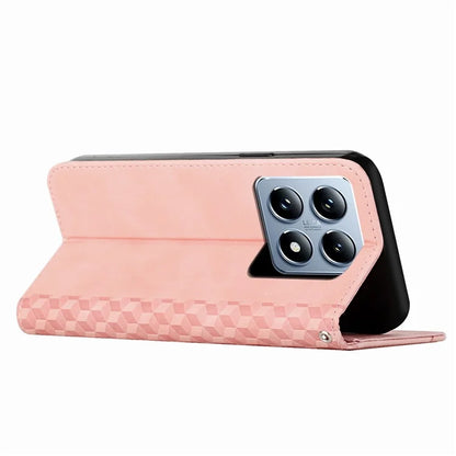 For Xiaomi 14T Pro Phone Cover Imprinted PU Leather Wallet Stand Case