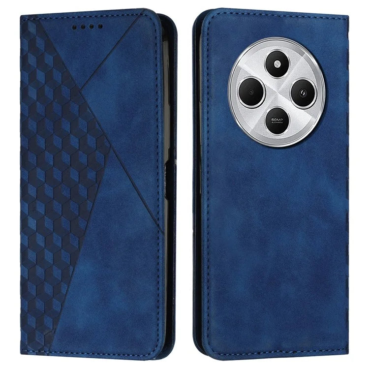 For Xiaomi Redmi 14C 4G Phone Cover Imprinted PU Leather Wallet Stand Case
