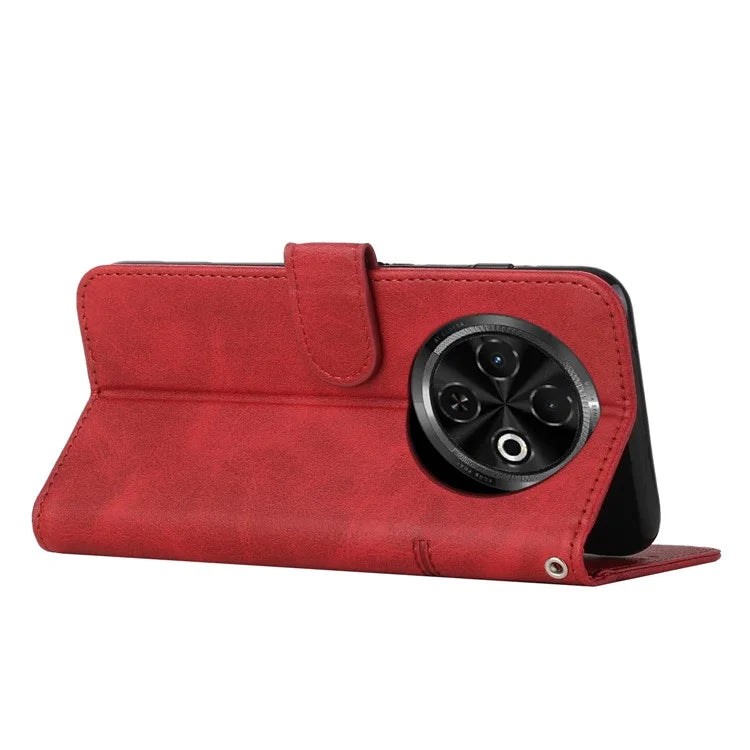For TECNO Spark 30C Case Stand Flip Protective Leather Phone Cover