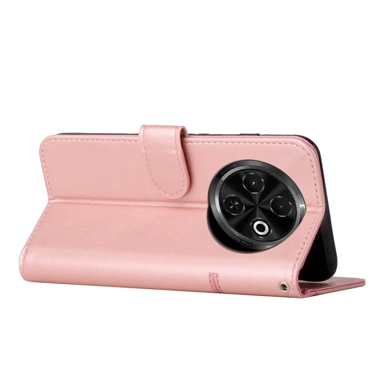 For TECNO Spark 30C Case Stand Flip Protective Leather Phone Cover