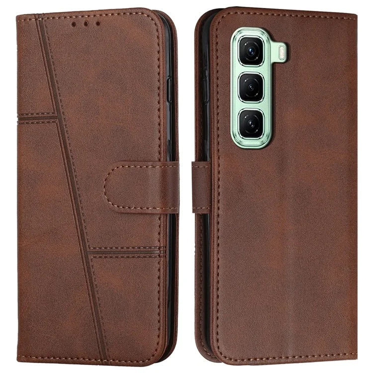 For Infinix Hot 50 4G Case Stand Flip Protective Leather Phone Cover