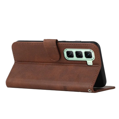 For Infinix Hot 50 4G Case Stand Flip Protective Leather Phone Cover