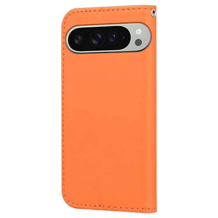 For Google Pixel 9 Pro XL Case Cartoon Pattern Wallet Leather Phone Cover