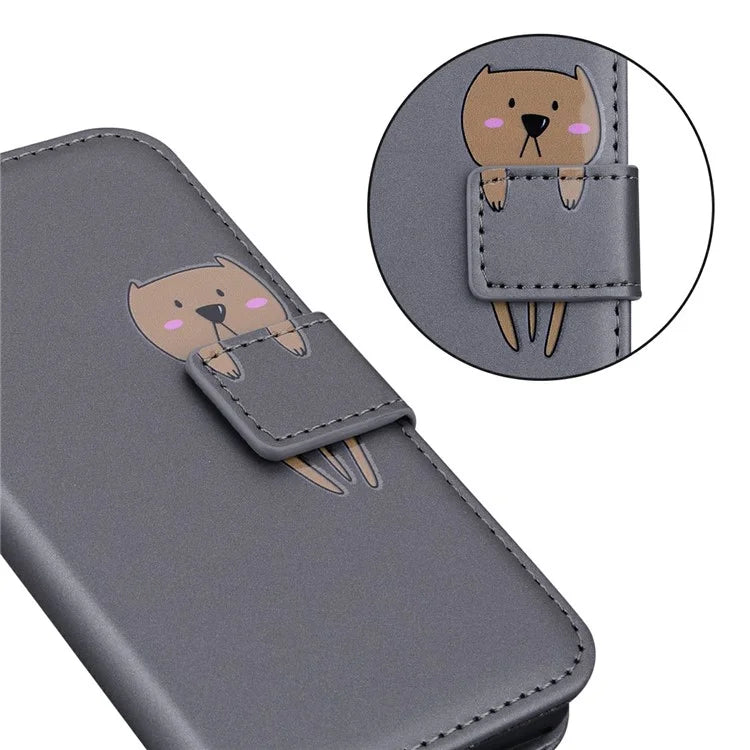 For Google Pixel 9 Pro XL Case Cartoon Pattern Wallet Leather Phone Cover