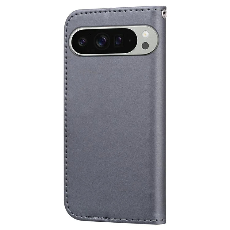 For Google Pixel 9 Pro XL Case Cartoon Pattern Wallet Leather Phone Cover