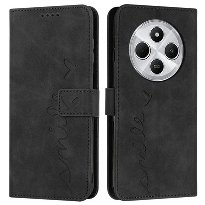 For Xiaomi Redmi 14C 4G Case Viewing Stand PU Leather Phone Cover Imprinted Pattern