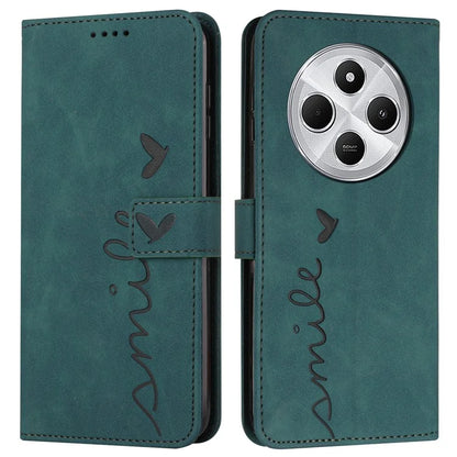 For Xiaomi Redmi 14C 4G Case Viewing Stand PU Leather Phone Cover Imprinted Pattern