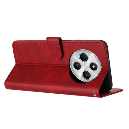 For Xiaomi Redmi 14C 4G Case Flip Stand PU Leather Wallet Phone Cover Calf Texture