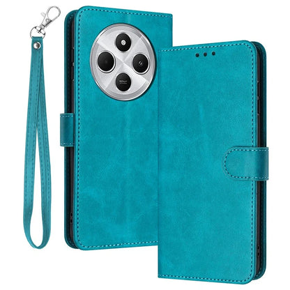 For Xiaomi Redmi 14C 4G Case Flip Stand PU Leather Wallet Phone Cover Calf Texture