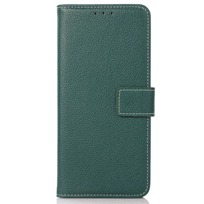 For Samsung Galaxy S25 Ultra Stand Case Litchi Texture Leather Phone Cover with Wallet