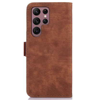 ABEEL For Samsung Galaxy S25 Ultra Case Retro Leather Phone Cover Wallet Stand View