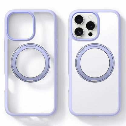 TORRAS Ostand R Fusion For iPhone 16 Pro Max Case 360 Degree Rotating Kickstand TPU+PC Phone Cover Compatible with MagSafe