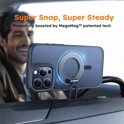 TORRAS For iPhone 16 Pro Case Compatible with MagSafe Skin-Touch Matte PC+TPU Phone Cover