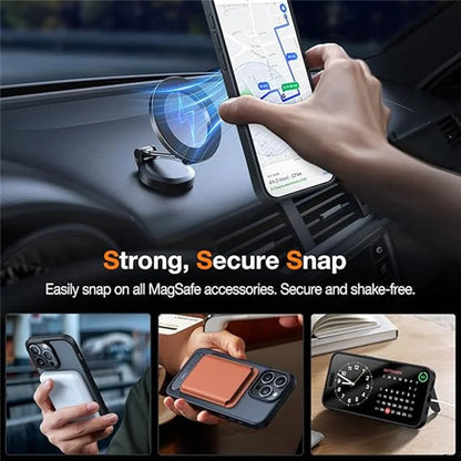 TORRAS For iPhone 15 Pro Max Case Kickstand TPU+PC Phone Cover Compatible with MagSafe