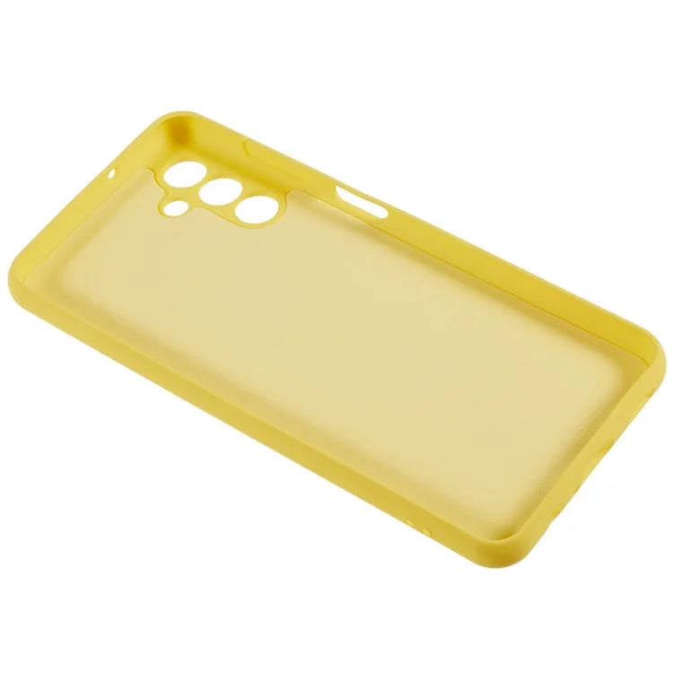 Anti-Fall Phone Case for Samsung Galaxy M13 4G Arc Edge Protective Cover 2.0mm Slim TPU Phone Case