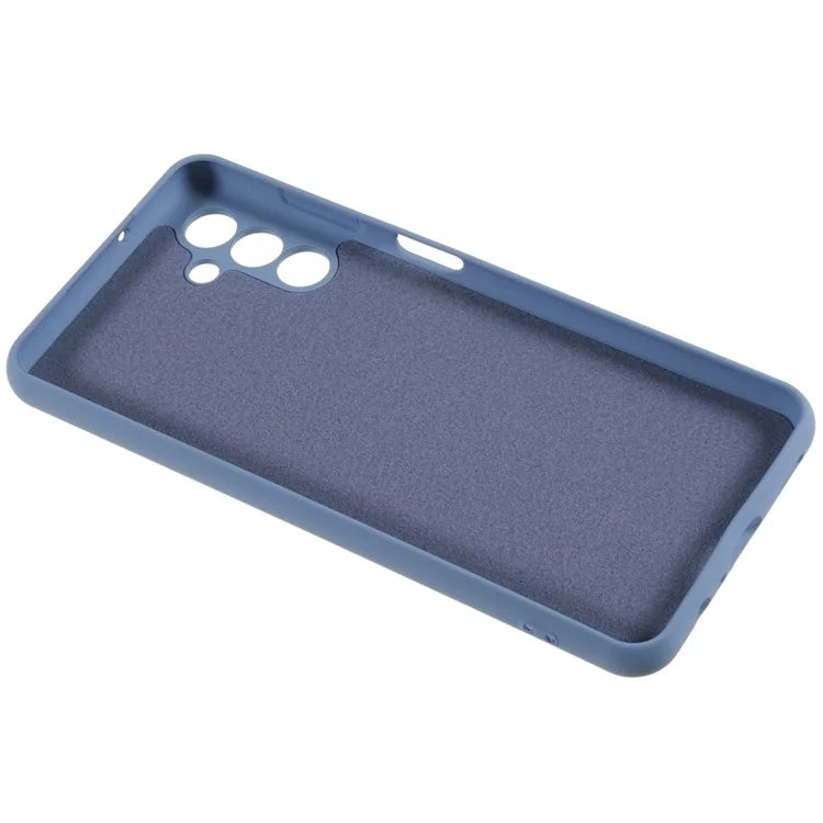 Anti-Fall Phone Case for Samsung Galaxy M13 4G Arc Edge Protective Cover 2.0mm Slim TPU Phone Case