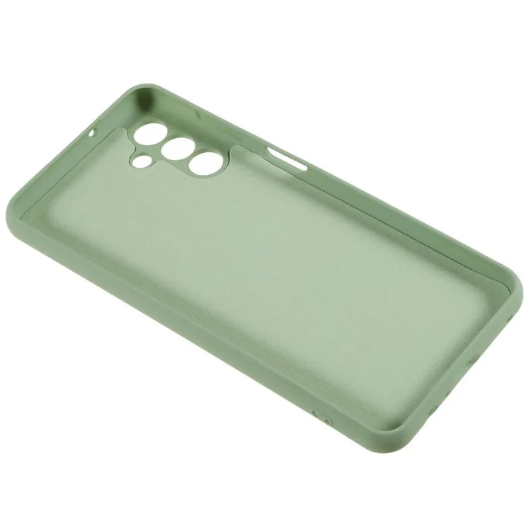 Anti-Fall Phone Case for Samsung Galaxy M13 4G Arc Edge Protective Cover 2.0mm Slim TPU Phone Case