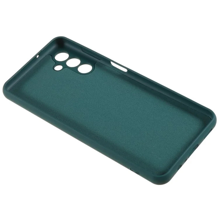 Anti-Fall Phone Case for Samsung Galaxy M13 4G Arc Edge Protective Cover 2.0mm Slim TPU Phone Case