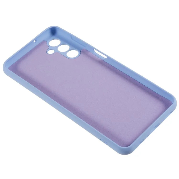 Anti-Fall Phone Case for Samsung Galaxy M13 4G Arc Edge Protective Cover 2.0mm Slim TPU Phone Case