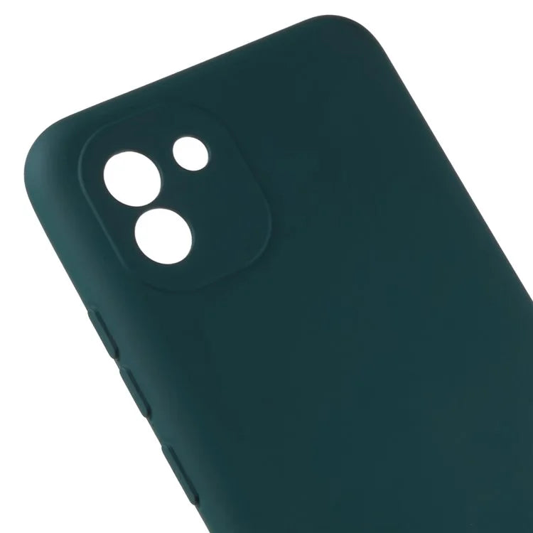 For Samsung Galaxy A03 (164.2 x 75.9 x 9.1mm) Shockproof Case Arc Edge 2.0mm Slim Phone Case Anti-Scratch TPU Phone Cover