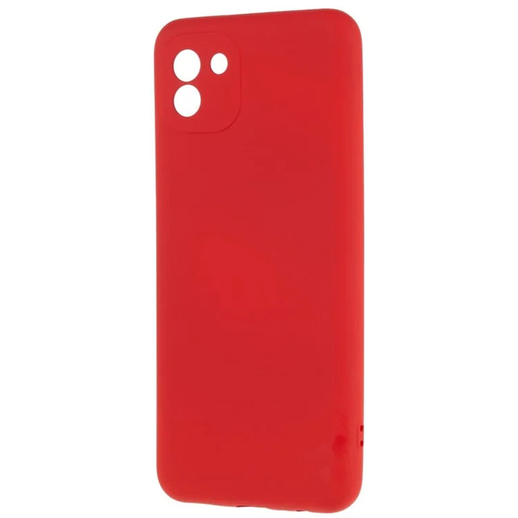For Samsung Galaxy A03 (164.2 x 75.9 x 9.1mm) Shockproof Case Arc Edge 2.0mm Slim Phone Case Anti-Scratch TPU Phone Cover